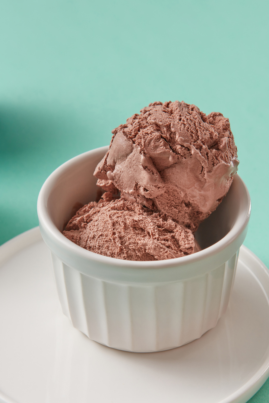 Chocolate Ice Cream in Close Up Photography